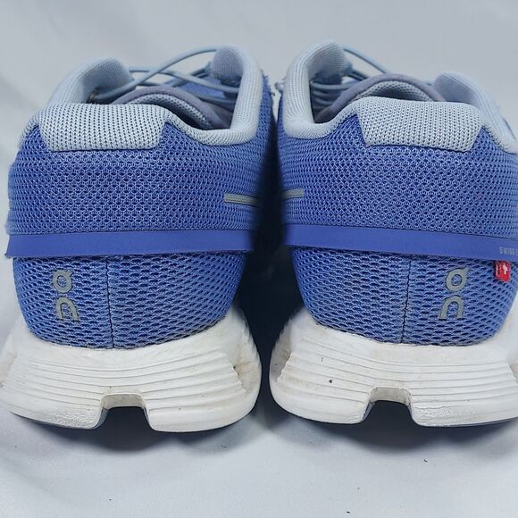 On Cloud Running Women’s 8 Blue Lightweight Athletic Running Sneakers - Picture 4 of 13